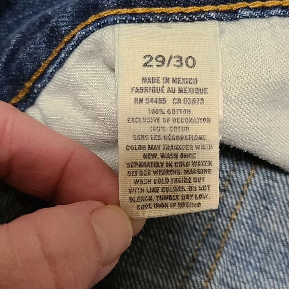 American‎ Eagle Mens 2569 Jeans Slim Straight Blue 29 x 30 Excellent Condition